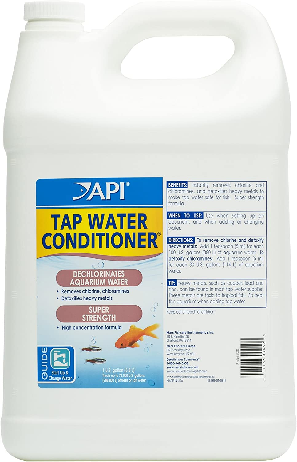 "Transform Your Aquarium with API Tap Water Conditioner – 1-Ounce Magic in a Bottle! 💧🐠 #AquariumCare #FishTankEssentials"