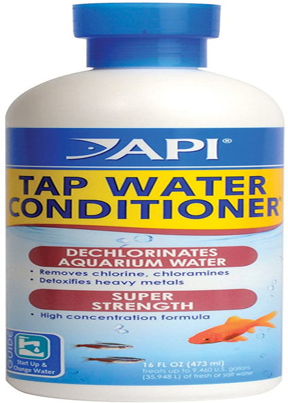 "Transform Your Aquarium with API Tap Water Conditioner – 1-Ounce Magic in a Bottle! 💧🐠 #AquariumCare #FishTankEssentials"