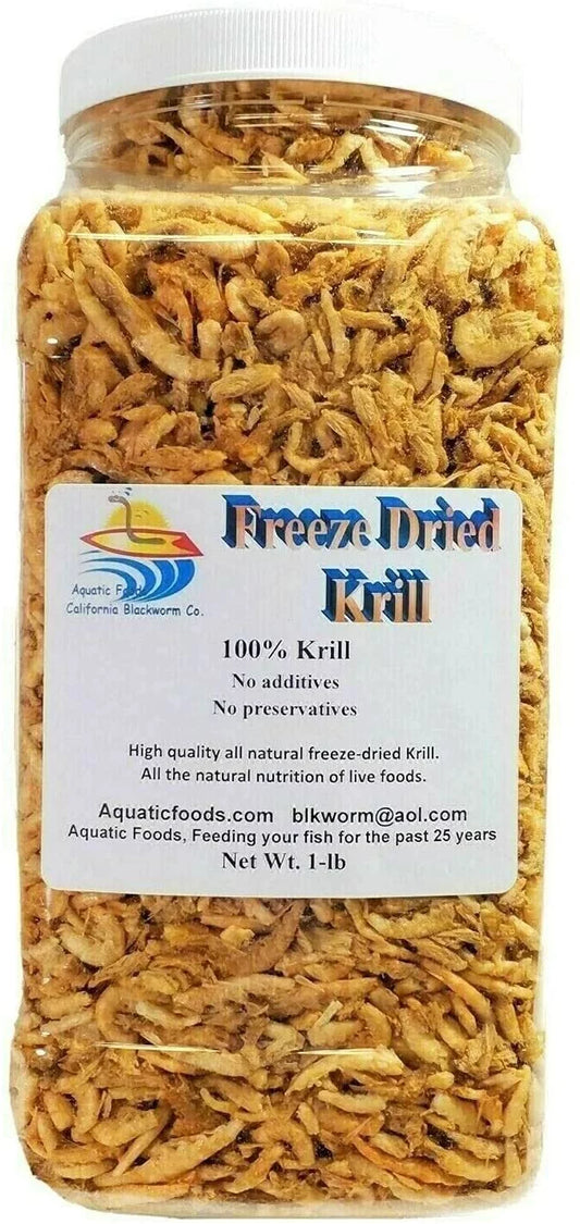 🌟 16oz Freeze-Dried Krill: The Ultimate Treat for Oscars, Arowanas, Cichlids, Koi, Turtles & Even Your Cats! 🐠✨ Packed with Color-Enhancing Astaxanthin for Vibrant Fish! 🐟💖 #AquaticFoods #PetNutrition