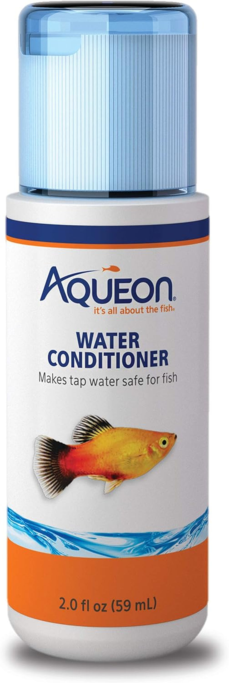 "Keep Your Fish Happy & Healthy! 🌊💧 Aqueon Aquarium Water Conditioner - 16oz Bottle!"