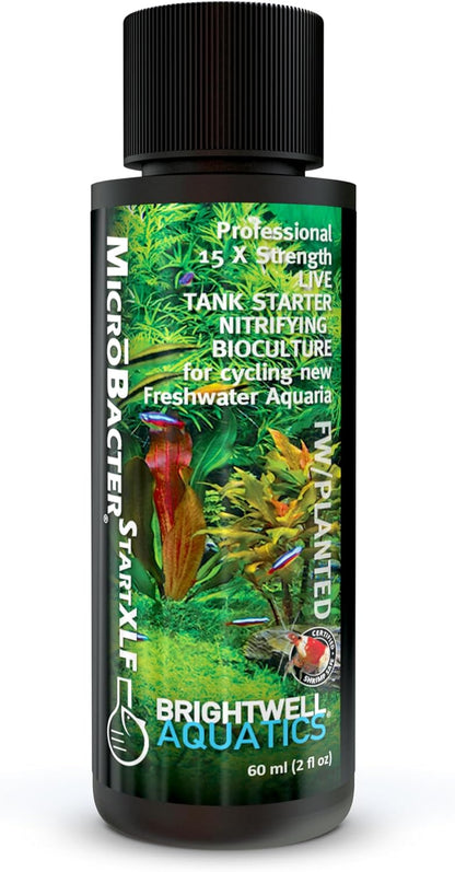 🚀 Kickstart Your Aquarium with Brightwell Aquatics Microbacter Start XLF! 🐟💧 Concentrated Freshwater Nitrifying Bacteria for a Quick Start – Boost Microbe Levels & Enhance Water Quality! 🌊✨ 16.9 Fl Oz of Pure Aquarium Magic! #FishTank #AquariumCare