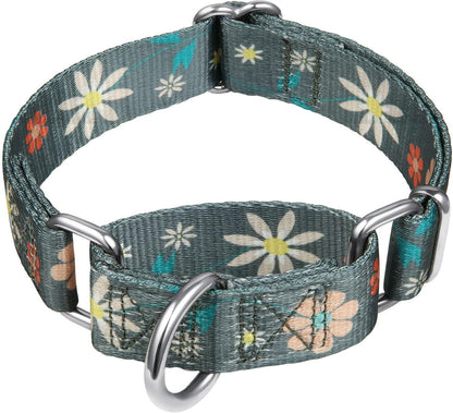 🎨✨ Stylish & Comfy Martingale Dog Collar! 🌈🐾 Perfect for Medium & Large Pups - Soft, No Pull Design with a Gorgeous Blue White Plaid Oil Painting Pattern! 🐶💙 #DogFashion #PetStyle