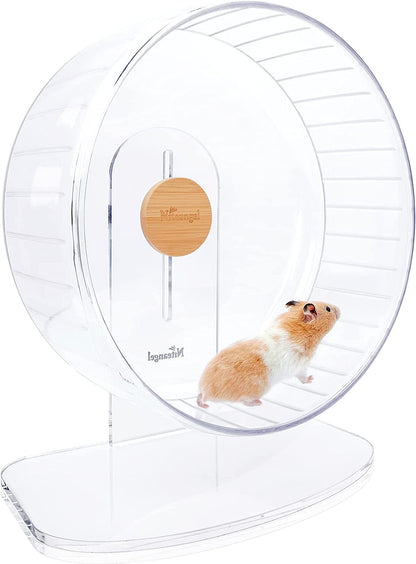 🌟 Keep Your Furry Friend Active! 🌟 Check out the Niteangel Super-Silent Hamster Wheel 🐹💚 Perfect for hamsters, gerbils, and mice! Adjustable stand & ultra-quiet for endless fun! #PetLovers #HamsterLife #SmallAnimalJoy