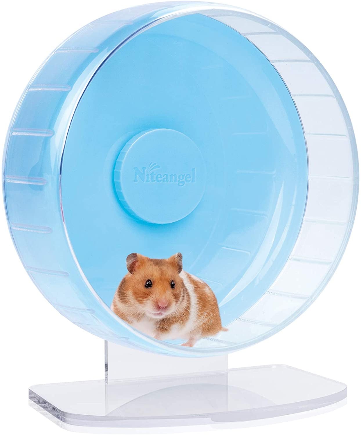 🌟 Keep Your Furry Friend Active! 🌟 Check out the Niteangel Super-Silent Hamster Wheel 🐹💚 Perfect for hamsters, gerbils, and mice! Adjustable stand & ultra-quiet for endless fun! #PetLovers #HamsterLife #SmallAnimalJoy