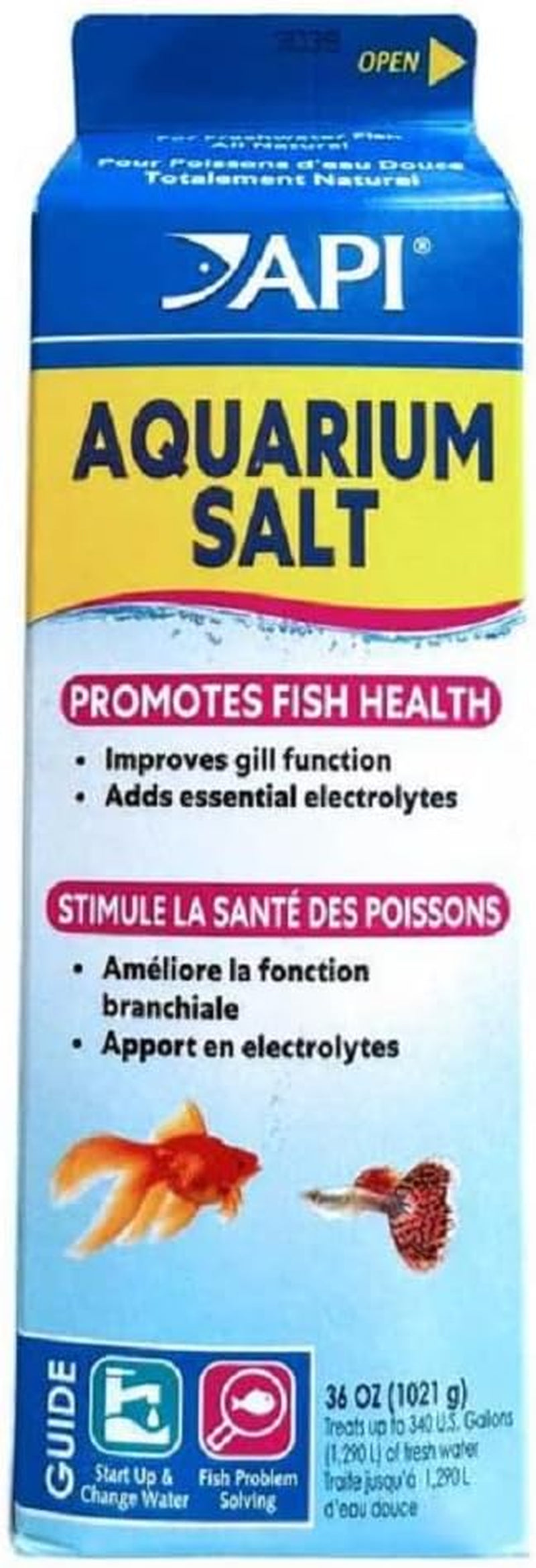 🌊🐠 Enhance Your Freshwater Aquarium with API Aquarium Salt! 67-Ounce Box – Perfect for a Happy, Healthy Tank! 🐟✨ #AquariumLife #FishCare