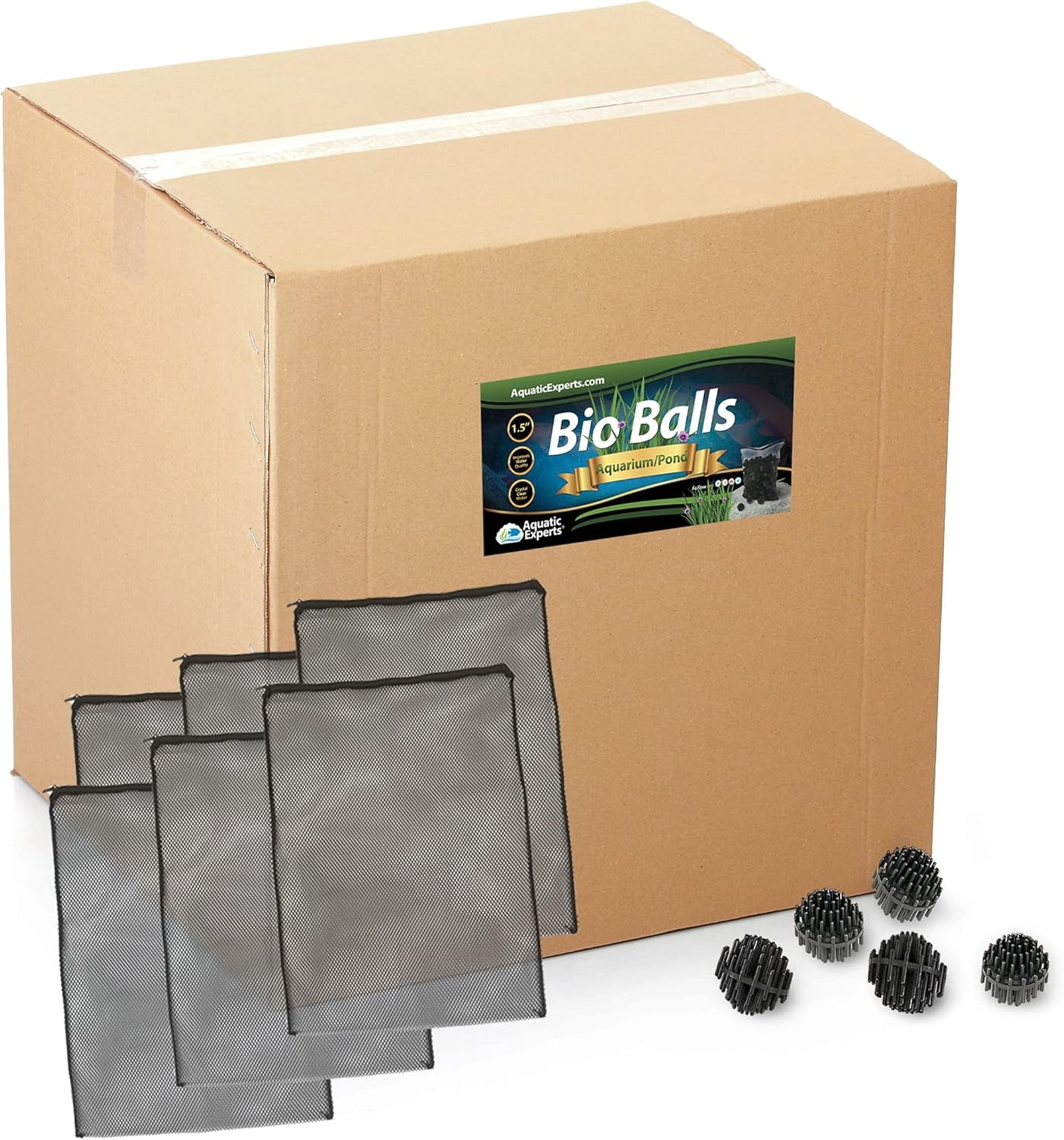 🌊 Enhance Your Pond & Aquarium with 100 Bio Balls! 🐠 Perfect for Outdoor Filters - Get Your Bulk Pack Now! 💧 #AquaticExperts #PondLife #AquariumCare