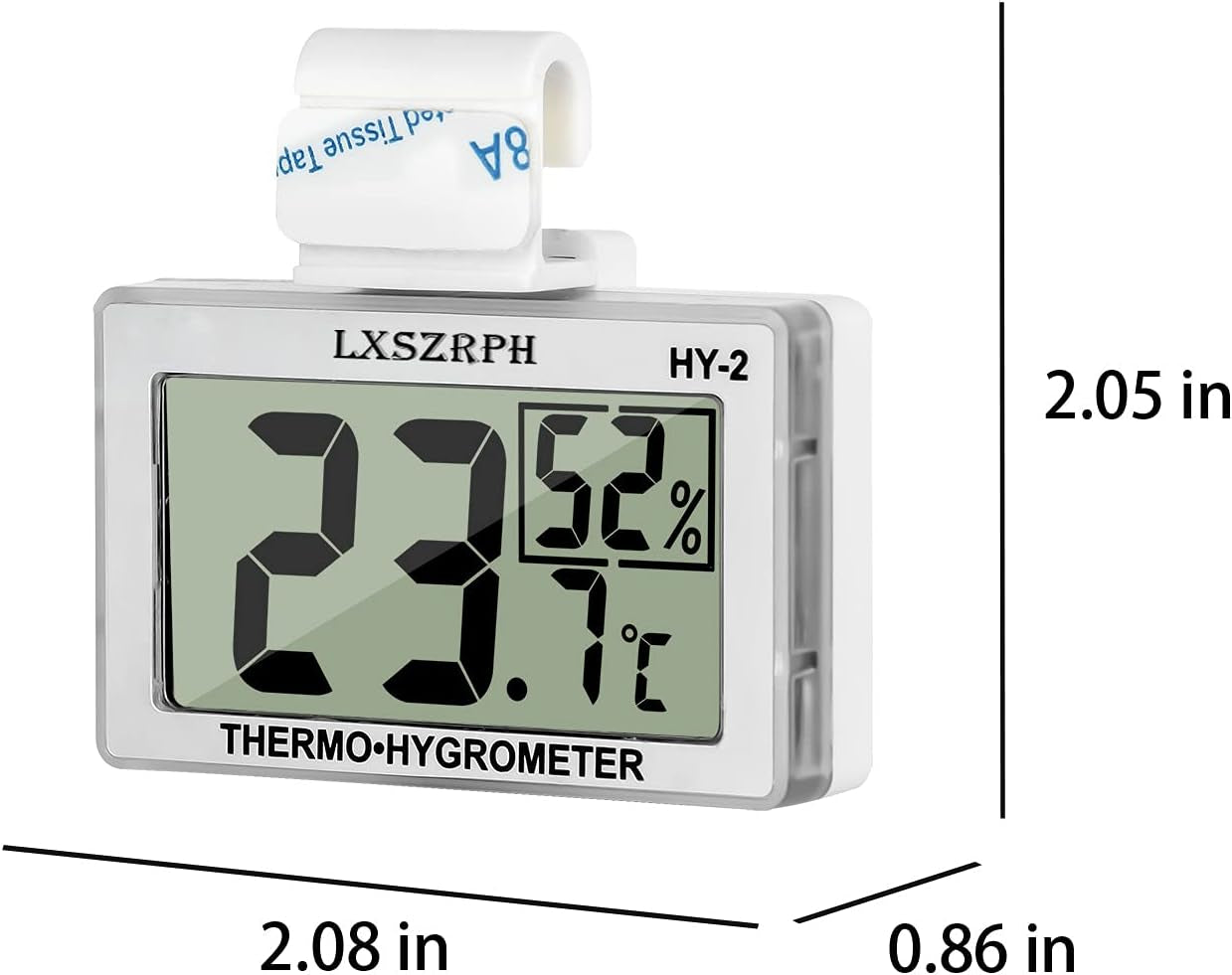 "Keep Your Reptiles Happy! 🦎🌡️ Get Our 2-Pack Digital Hygrometer Thermometer with LCD Display for Perfect Temperature & Humidity in Your Terrarium! #ReptileCare #TerrariumEssentials"