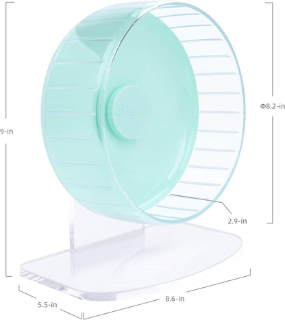 🌟 Keep Your Furry Friend Active! 🌟 Check out the Niteangel Super-Silent Hamster Wheel 🐹💚 Perfect for hamsters, gerbils, and mice! Adjustable stand & ultra-quiet for endless fun! #PetLovers #HamsterLife #SmallAnimalJoy