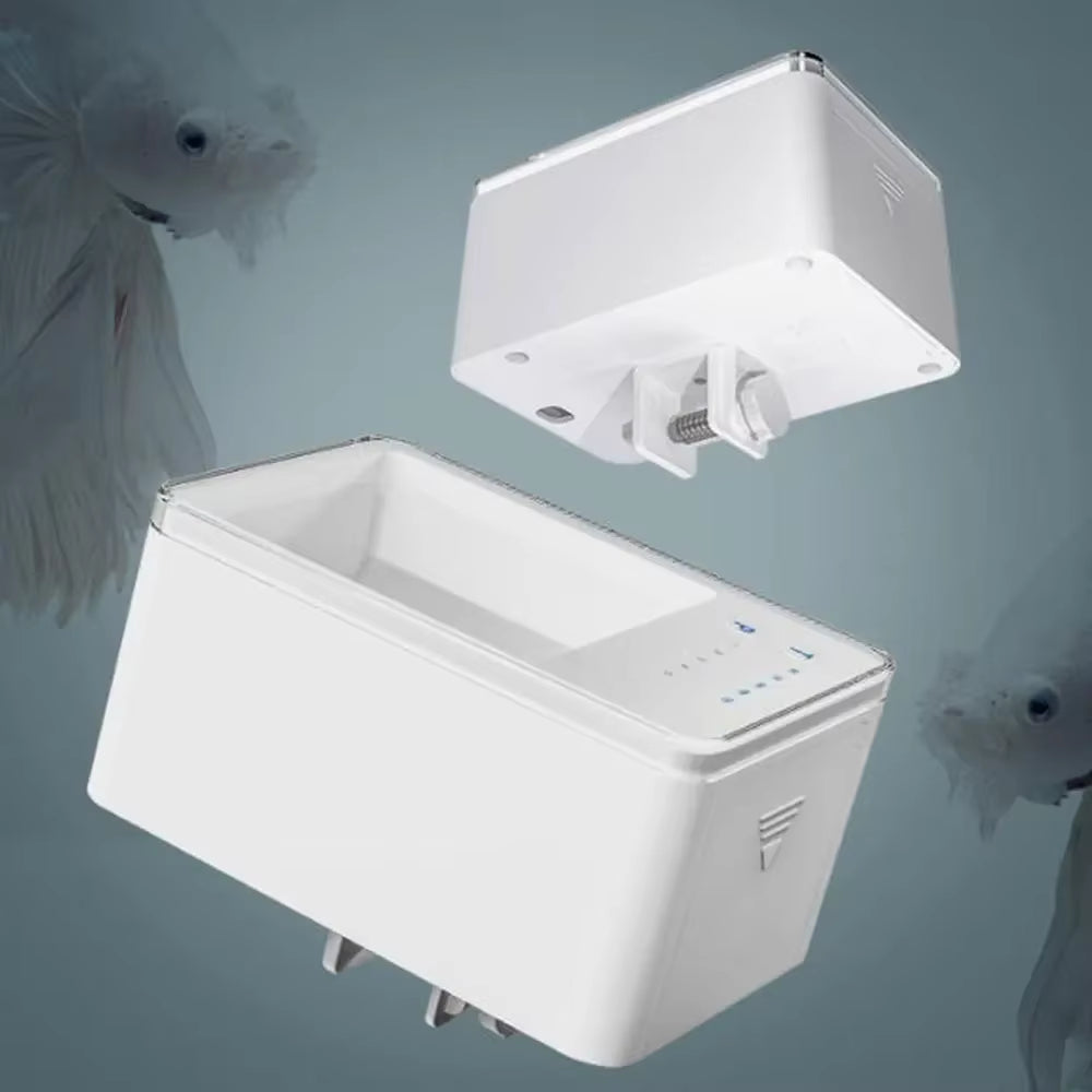 🌊🐟 Upgrade Your Aquarium Game! Meet the Smart 500ml LED Fish Feeder with Timer – The Ultimate Automatic Pet Food Dispenser! 🐠✨ #FishLovers #AquariumEssentials