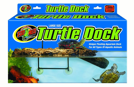 🐢🌊 Upgrade Your Turtle's Habitat with the Zoo Med Large Turtle Dock® - Perfect 9x18 Inch Size for Happy Turtles! 🐢🏞️