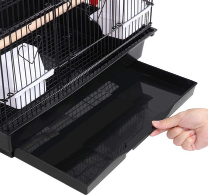 "🏠🐦 Elevate Your Feathered Friend's Home! Check out the Yaheetech 39-Inch Large Flight Parrot Cage - Perfect for Quakers, Cockatiels, and More! 🦜✨ #BirdLovers #PetCage #HappyBirds"