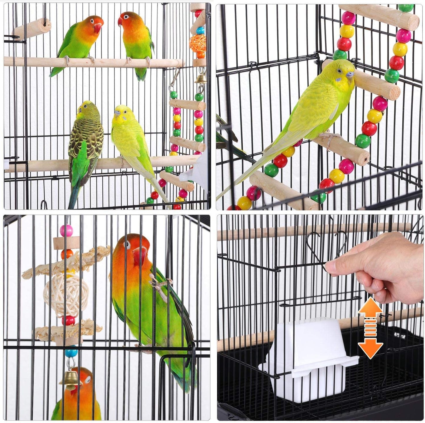 "🏠🐦 Elevate Your Feathered Friend's Home! Check out the Yaheetech 39-Inch Large Flight Parrot Cage - Perfect for Quakers, Cockatiels, and More! 🦜✨ #BirdLovers #PetCage #HappyBirds"