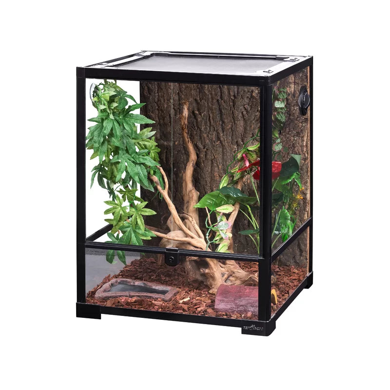 "🌿🏡 Perfect Home for Your Scaly Friends! 🦎✨ 18'' X 18'' X 24'' Reptile Terrarium - Create Their Dream Habitat Today!"