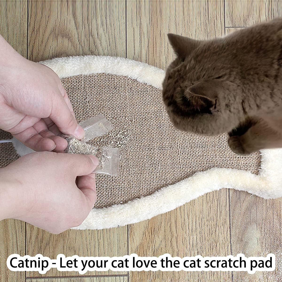 "🐾 Keep Your Furniture Safe! 🐱✨ Eco-Friendly Cat Scratch Pad & Sisal Scratcher - Perfect for Floors or Walls! #CatLovers #EcoFriendly"