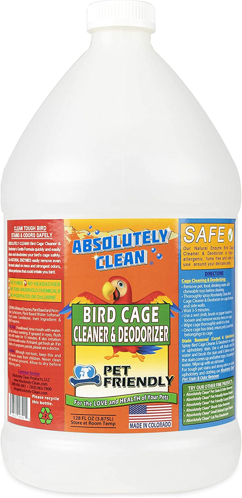 🌟 Say Goodbye to Bird Messes! 🐦✨ Our Amazing Bird Cage Cleaner & Deodorizer is a breeze to use—just spray and wipe! 🌿🇺🇸 Made in the USA, this 16oz pack of 2 makes cleaning quick and easy! 🧼💚 #BirdCare #CleanHome