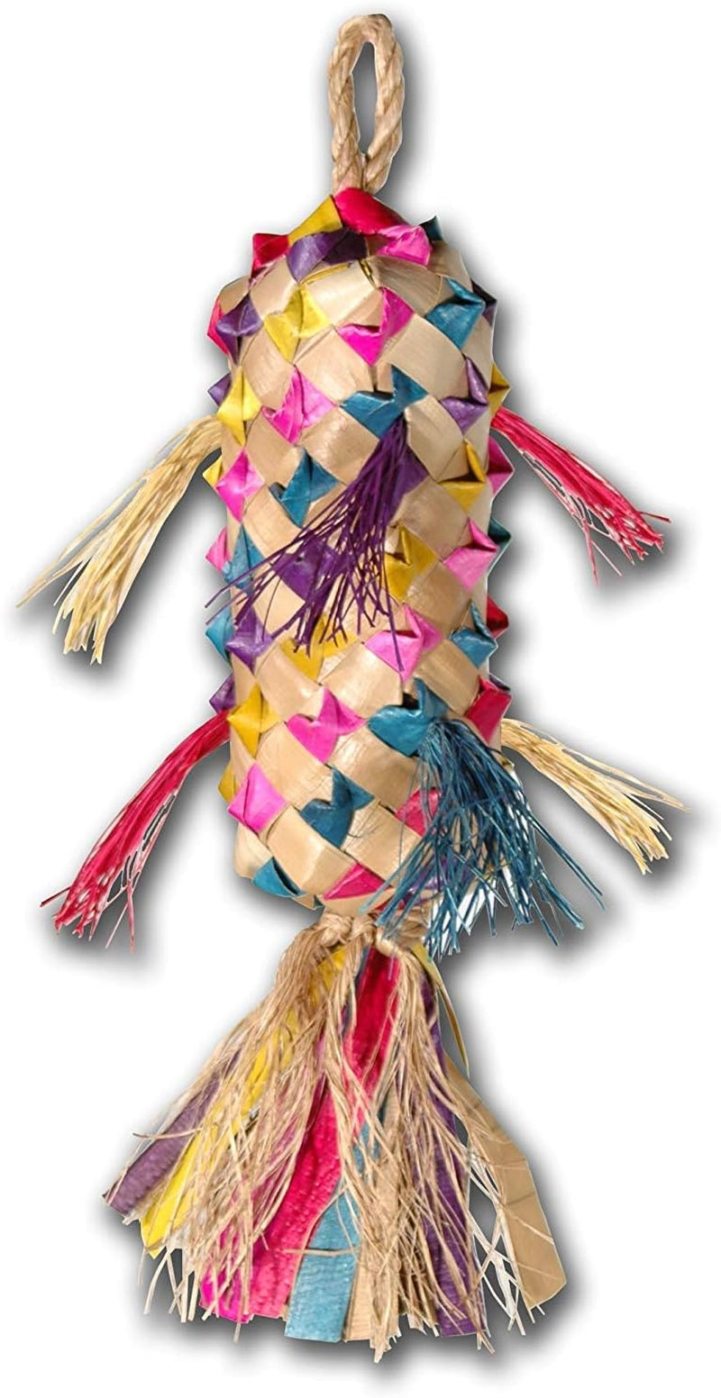 🎉🐦 Unleash the Fun with Planet Pleasures Spiked Piñata Bird Toy! Perfect for your feathered friend! 🌿✨ #BirdToys #PetJoy