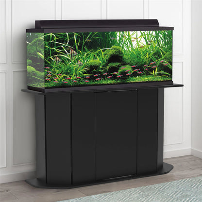 "Transform Your Aquarium Experience with the Aqua Culture 38/55 Gallon Wood Stand! 🌊🐠"