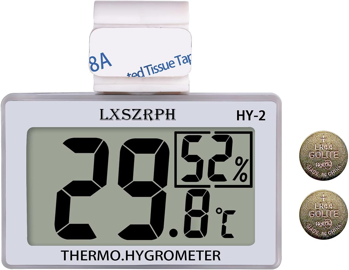 "Keep Your Reptiles Happy! 🦎🌡️ Get Our 2-Pack Digital Hygrometer Thermometer with LCD Display for Perfect Temperature & Humidity in Your Terrarium! #ReptileCare #TerrariumEssentials"