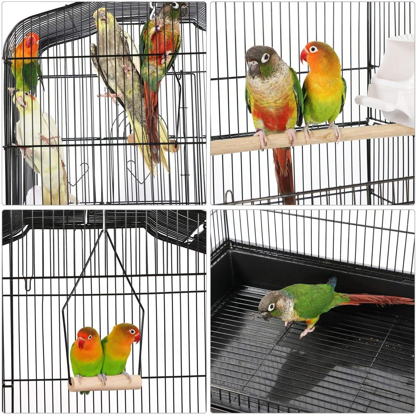 🌟🦜 Elevate Your Feathered Friends' Lifestyle! Check out the Yaheetech 64-Inch Open Top Bird Cage with Rolling Stand - Perfect for Parrots, Lovebirds, Finches & More! 🐦✨ #BirdLovers #PetCage #HappyBirds