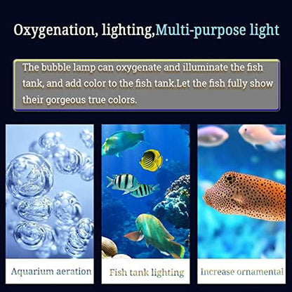 "Transform Your Aquarium with the HCDMRE LED Fish Tank Light! 🌈✨ Submersible, Waterproof & Color Changing - Control it All with a Remote! 🐠💧"