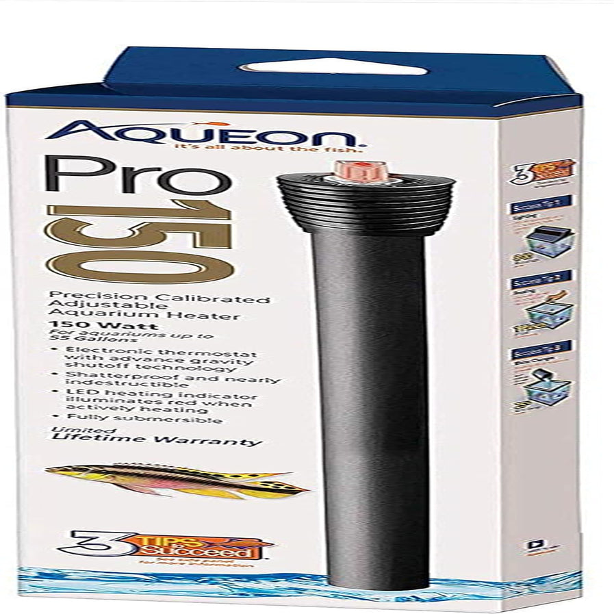 🌊 Keep your fish cozy with the Aqueon Adjustable PRO Aquarium Heater! Perfect for tanks up to 20 gallons! 🐠💙 #AquariumLife #FishCare #Aqueon