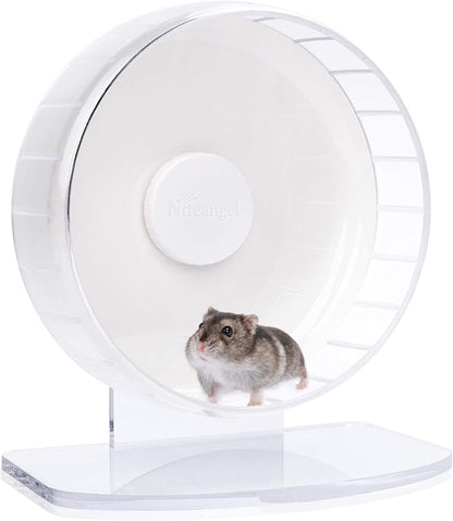 🌟 Keep Your Furry Friend Active! 🌟 Check out the Niteangel Super-Silent Hamster Wheel 🐹💚 Perfect for hamsters, gerbils, and mice! Adjustable stand & ultra-quiet for endless fun! #PetLovers #HamsterLife #SmallAnimalJoy