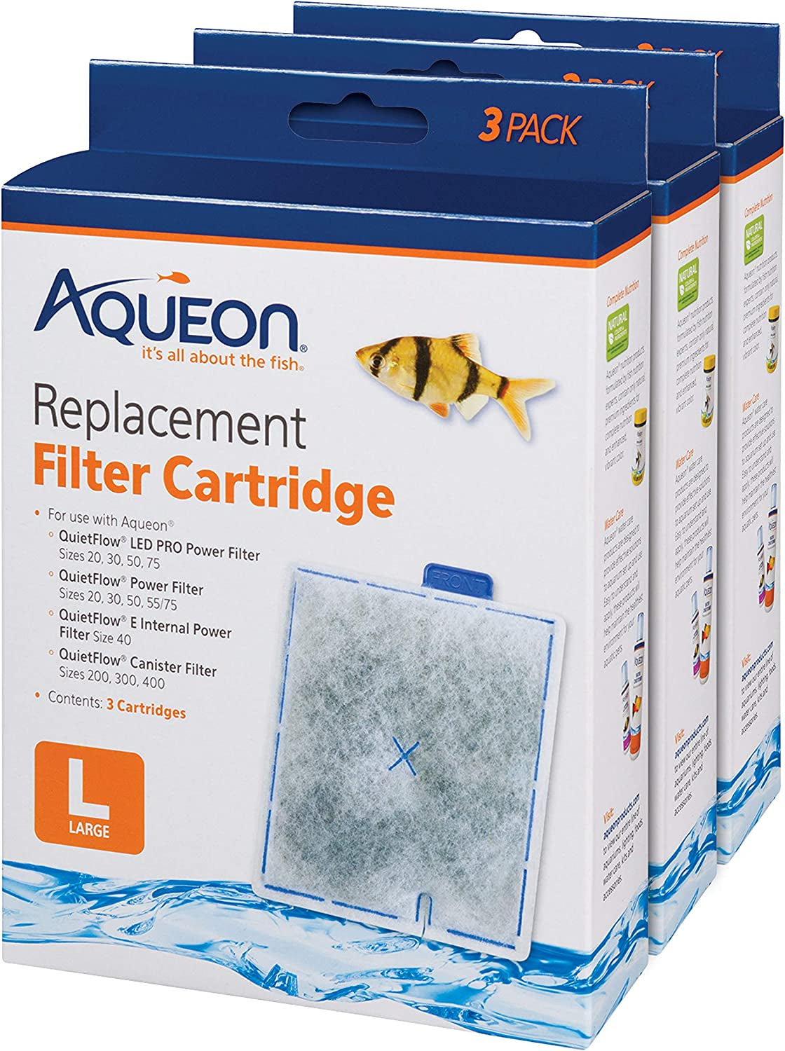 "Keep Your Aquarium Sparkling Clean! 🐠💧 Grab Our 15-Pack Medium Replacement Filter Cartridges for Aqueon Fish Tanks!"