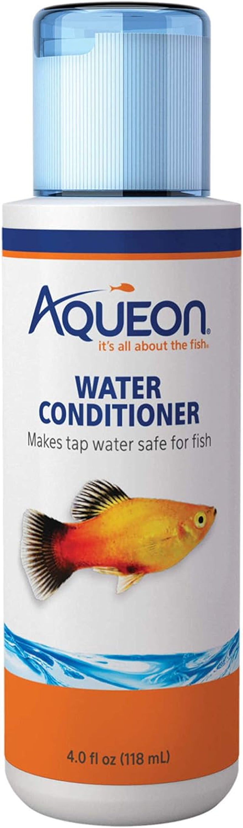 "Keep Your Fish Happy & Healthy! 🌊💧 Aqueon Aquarium Water Conditioner - 16oz Bottle!"