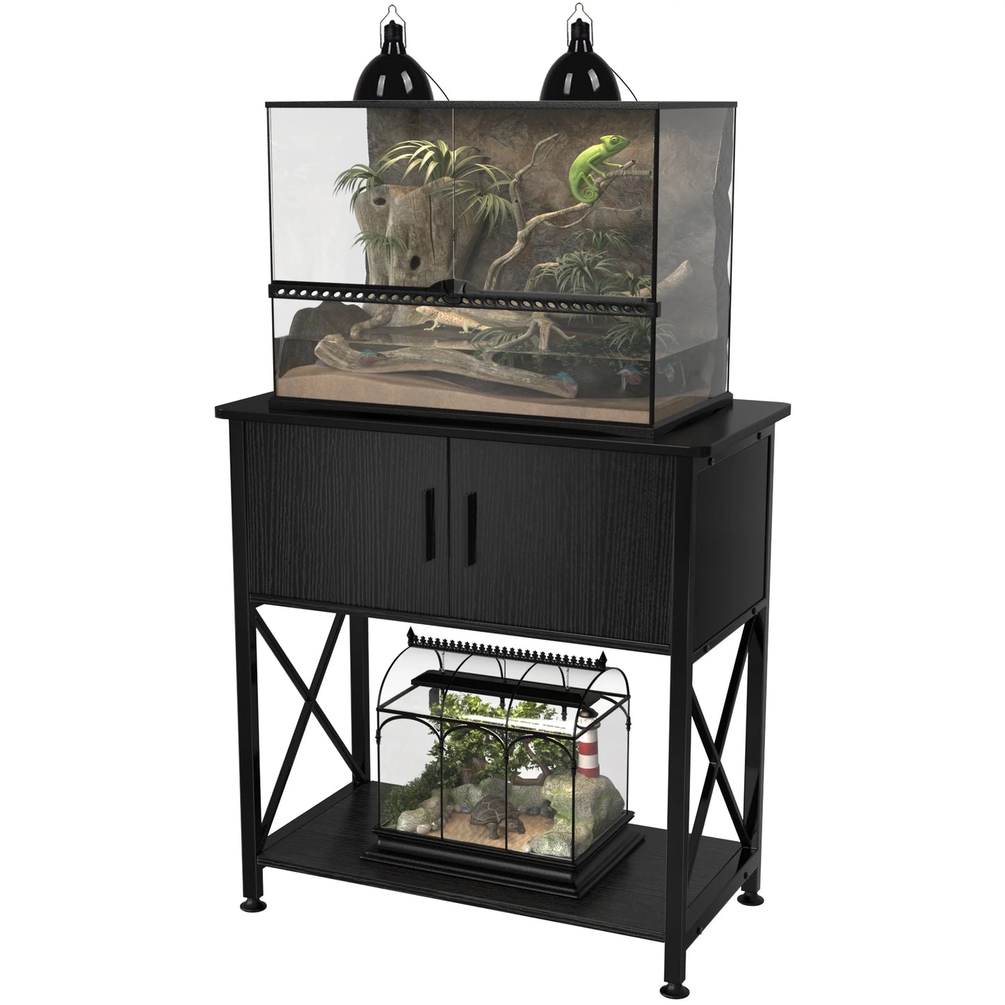 "Transform Your Aquarium Setup! 🐠✨ Check out the GDLF Metal Fish Tank Stand for 20 Gallon Long – Perfect for Storage & Style! #Aquarium #FishTank #HomeDecor"