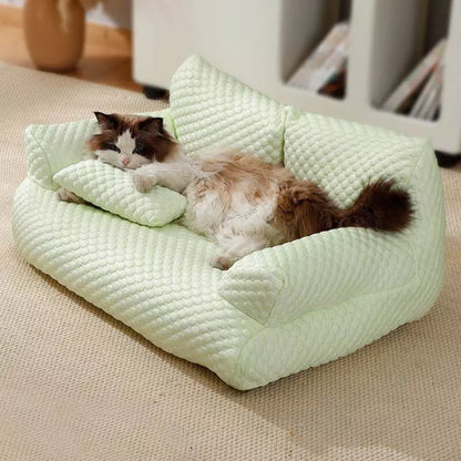 Cooling Dog Sofa Bed, Cooling Mattress for Dogs - Breathable and Washable Material, Lightweight