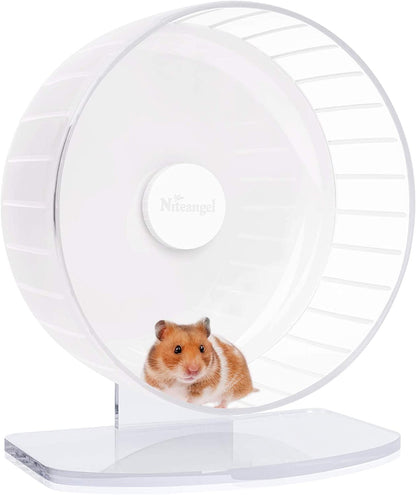 🌟 Keep Your Furry Friend Active! 🌟 Check out the Niteangel Super-Silent Hamster Wheel 🐹💚 Perfect for hamsters, gerbils, and mice! Adjustable stand & ultra-quiet for endless fun! #PetLovers #HamsterLife #SmallAnimalJoy