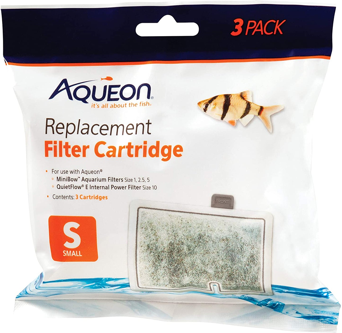 "Keep Your Aquarium Sparkling Clean! 🐠💧 Grab Our 15-Pack Medium Replacement Filter Cartridges for Aqueon Fish Tanks!"