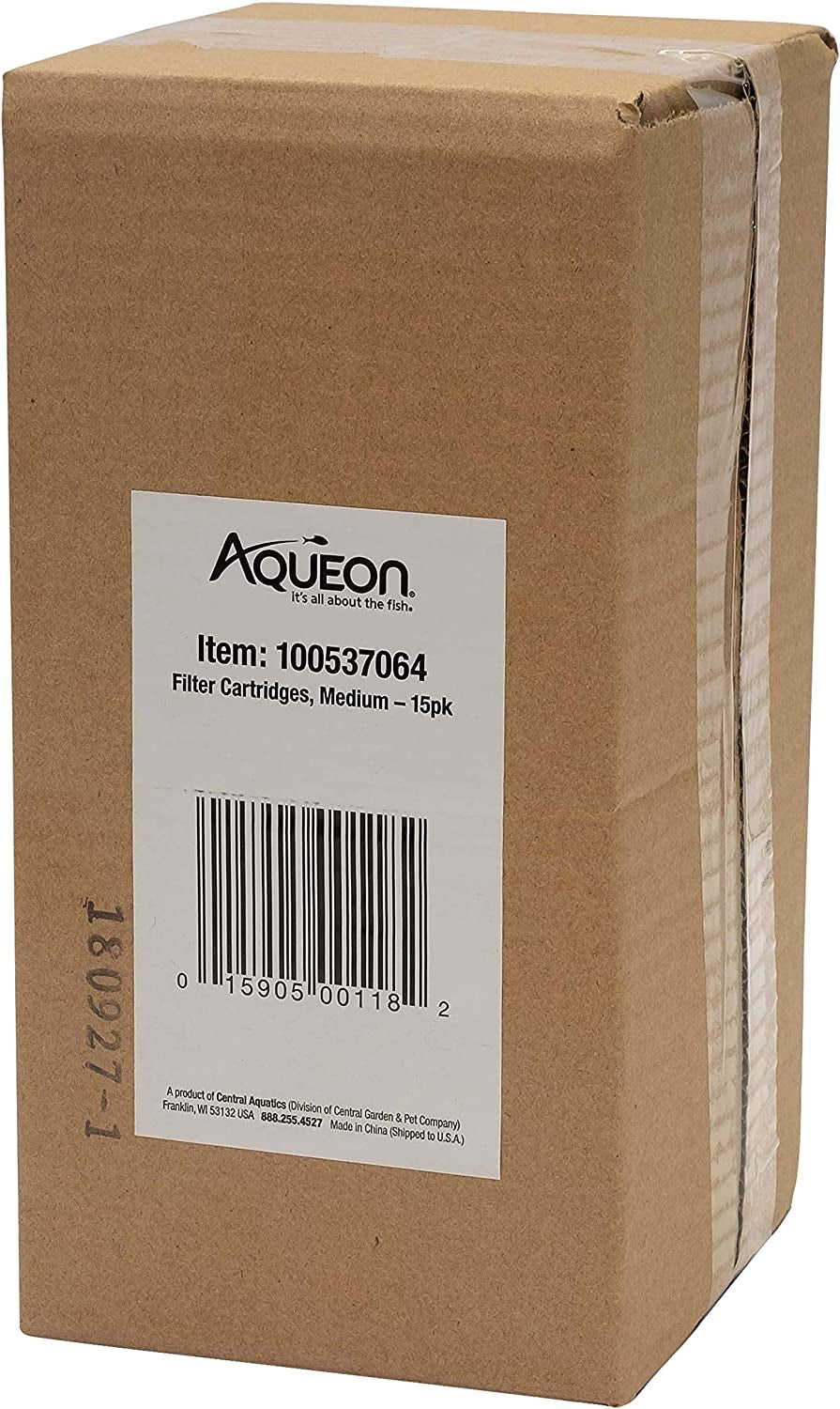 "Keep Your Aquarium Sparkling Clean! 🐠💧 Grab Our 15-Pack Medium Replacement Filter Cartridges for Aqueon Fish Tanks!"