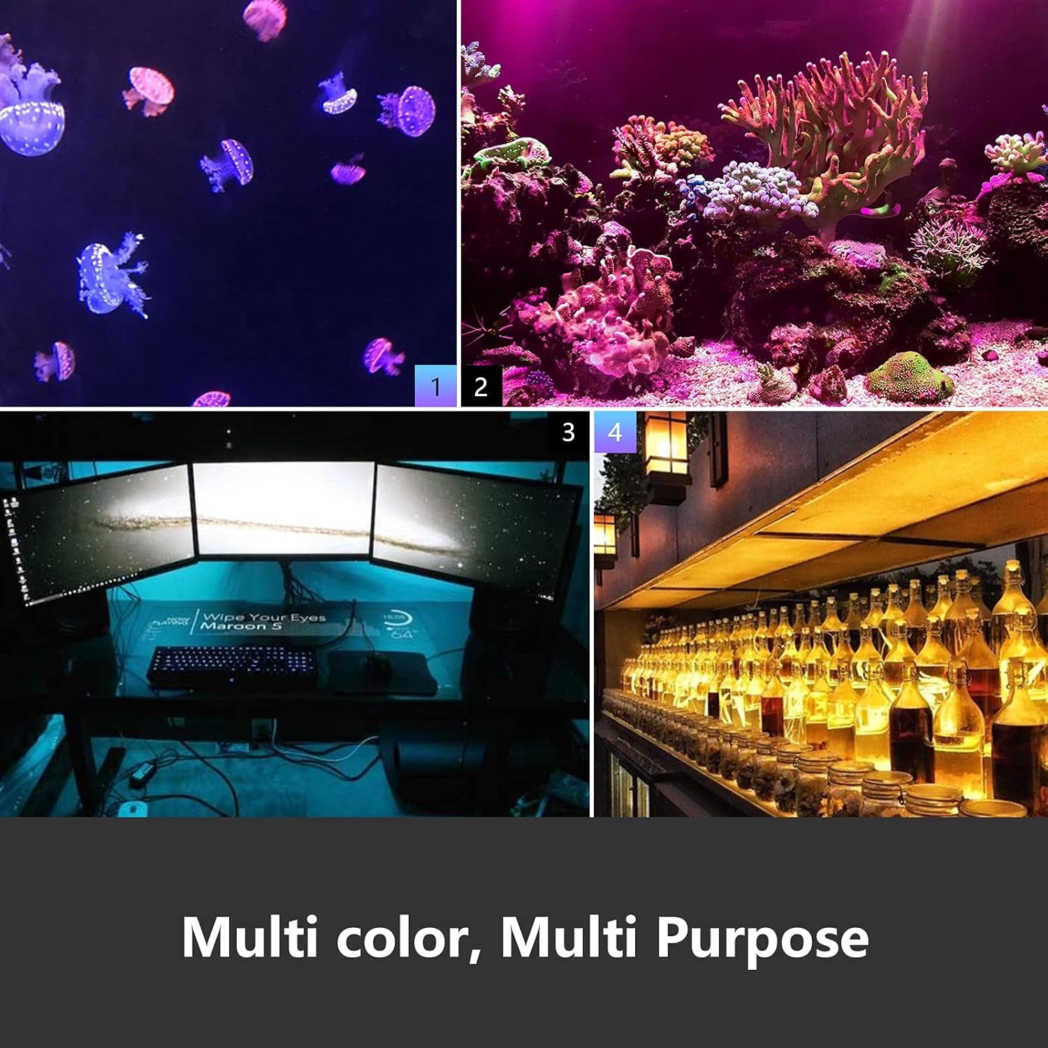 "Transform Your Aquarium with Our 7-Inch Full Spectrum RGB LED Light! 🌈💧 Waterproof & Remote Controlled for Ultimate Convenience! #Aquarium #FishTank #LEDLighting"