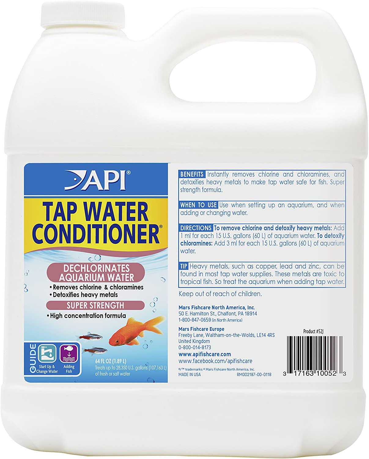 "Transform Your Aquarium with API Tap Water Conditioner – 1-Ounce Magic in a Bottle! 💧🐠 #AquariumCare #FishTankEssentials"