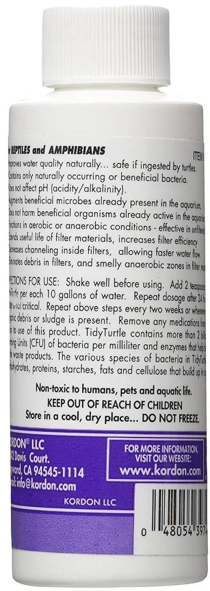 "Keep Your Turtle's Home Sparkling Clean with Kordon Tidy Turtle! 🐢✨ #AquaticPets #TurtleCare"